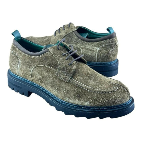 Galizio Torresi Safari Desert Oxford  Men Size 8.5-9 Suede green